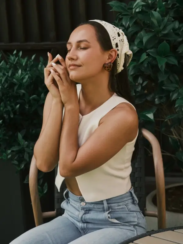 Серьги акрил «Леопард» сердце макси, цветной в серебре