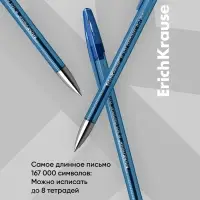 Ручка гелевая R-301 Original Gel, узел 0.5 мм, чернила синие, длина линии письма 600 метров
