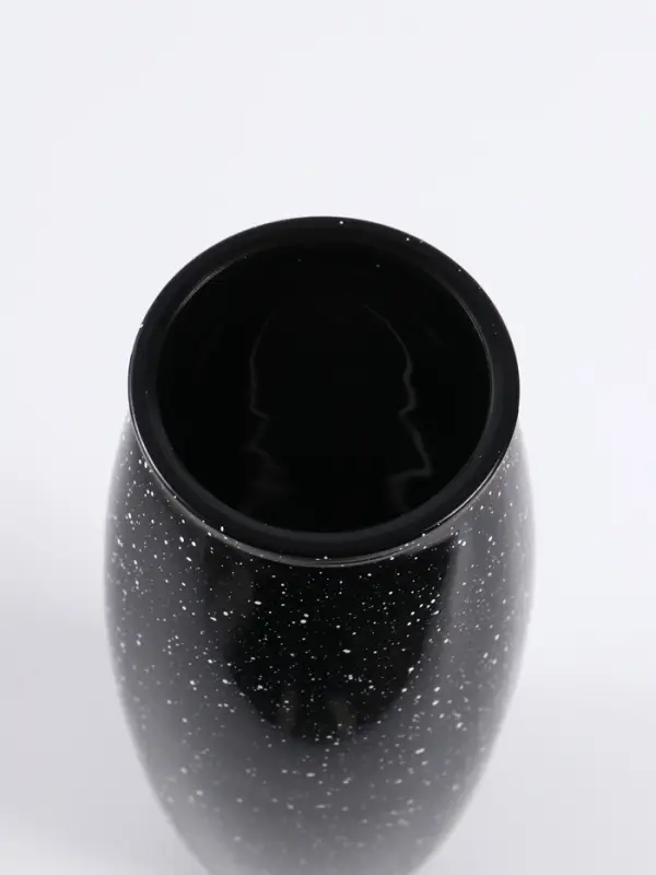 Ваза  Ваза "Крапле" чёрный, 23 см
