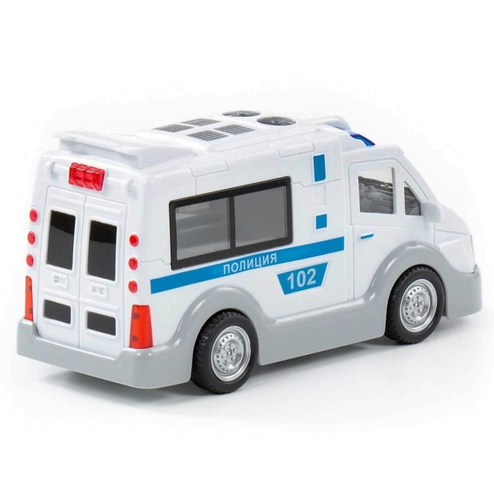 Автомобиль «Полиция» инерционный, со светом и звуком, МИКС Автомобиль «Полиция» инерционный, со светом и звуком, МИКС