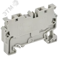 ARMAFIX Клемма пружинная CX4 4мм2 проходная серая IEK