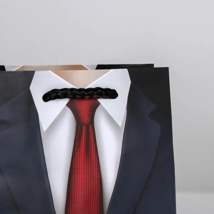 Пакет подарочный ламинированный, упаковка, «Лучшему мужчине», S 12 х 15 х 5.5 см