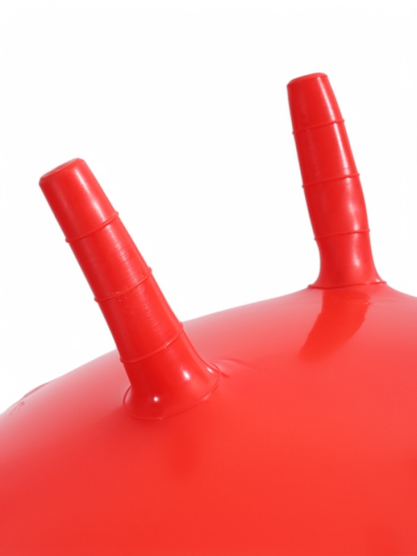 Мяч прыгун с рожками 65 см, 520 гр, цвета микс Мяч прыгун с рожками 65 см, 520 гр, цвета микс