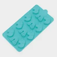 Форма для шоколада Доляна &laquo;Сказка.Пони&raquo;, силикон, 22&times;10.7&times;1.5 см, 12 ячеек, МИКС