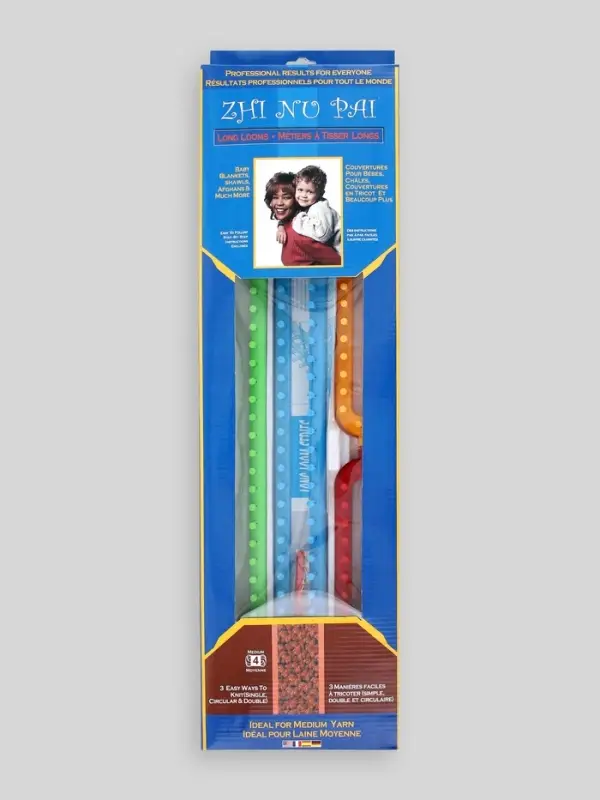 Набор для вязания &laquo;Лумы&raquo;, 25/36/47/57 см, игла и крючок в комплекте, цвет разноцветный