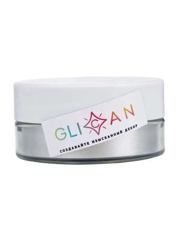 Кандурин &laquo;Светлое Серебро&raquo;, пищевой краситель для внешнего декорирования кондитерских изделий, 10 г