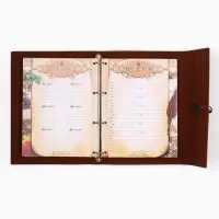 Родословная книга &laquo;Наш род&raquo;, 56 листов, коричневый, 35&times;23.5 см