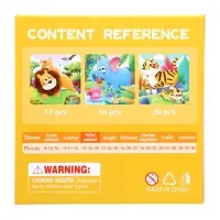 Книжка-деревяшка пазл "Животные" Книжка-деревяшка пазл "Животные"