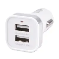 USB автомобильное зарядное устройство AVS 2 порта UC-323 (3,6А)