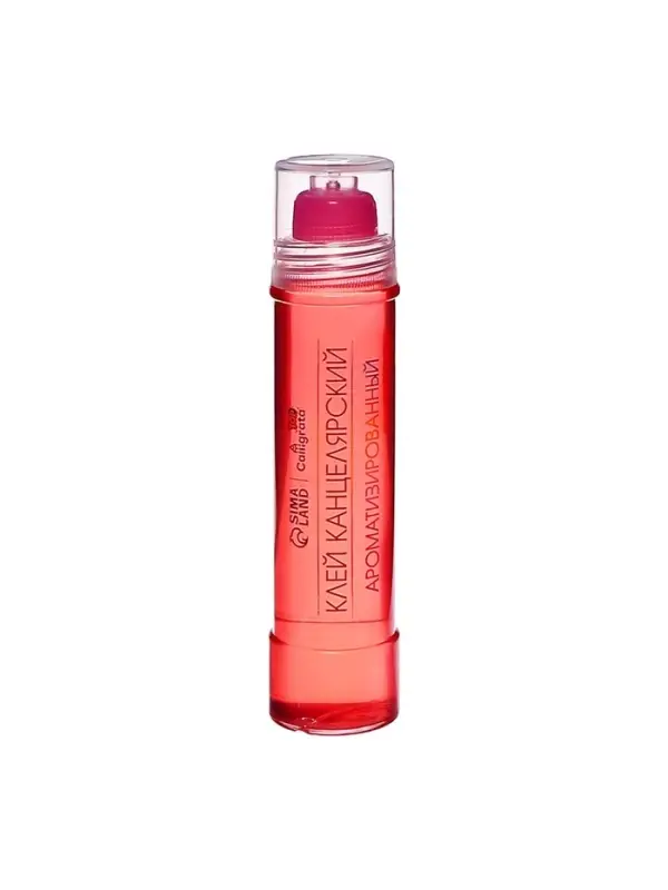 Клей канцелярский Calligrata TOP, 50 грамм, густой, с силиконовым аппликатором, цветной, МИКС