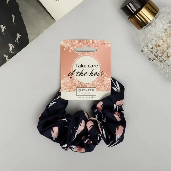 Резинка для волос Резинка для волос "Орбита" цветок, 10 см, микс