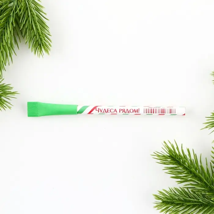 Ручка-эко шариковая, синяя паста, 1.0 мм «Новый год: Время чудес!» Ручка-эко шариковая, синяя паста, 1.0 мм «Новый год: Время чудес!»