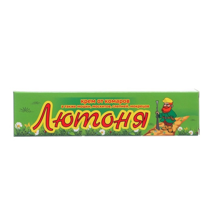 Крем от комаров Крем от комаров "Лютоня", футляр, 50 г