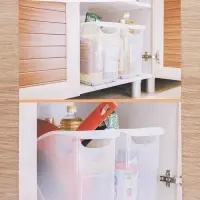 Контейнер для хранения Альт-Пласт, 10 л, пластик, 46&times;16&times;23.5 см, на колесиках, прозрачный