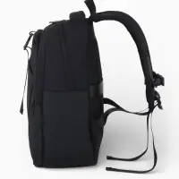 Рюкзак, 27*13*38,5 см, 2 отд 3н/карм, Комби, Водонепрон. дно, черный