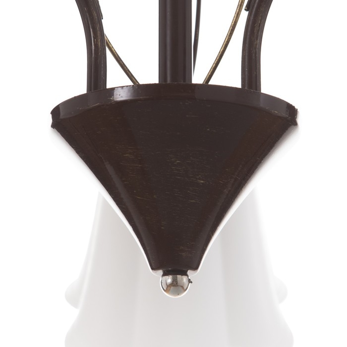 Люстра Люстра "Букет" 3х15Вт Е27 МОДЕЛЬ: BR 00228 венге/белый