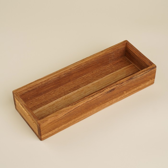 Подставка из дуба для столовых приборов и специй Sima-Land Home, 27×10×5 см Подставка из дуба для столовых приборов и специй Sima-Land Home, 27×10×5 см