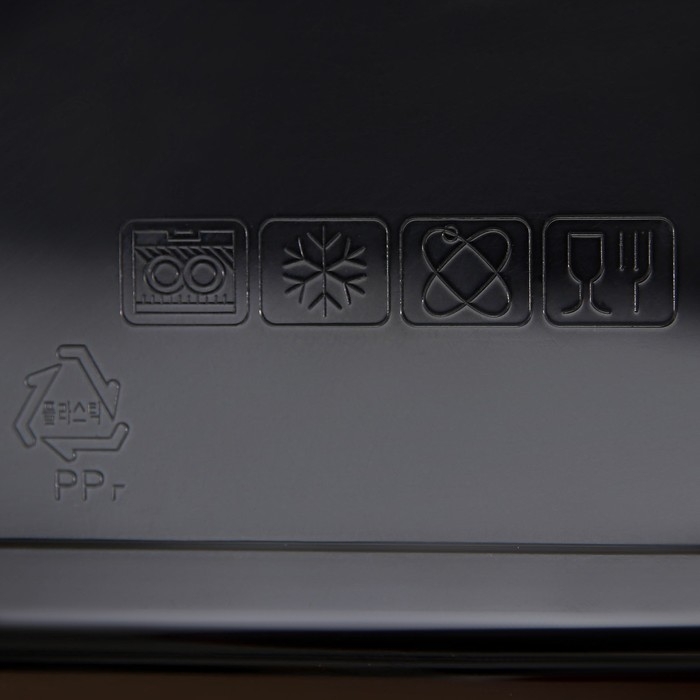 Поднос, 30×21 см, цвет чёрный Поднос, 30×21 см, цвет чёрный