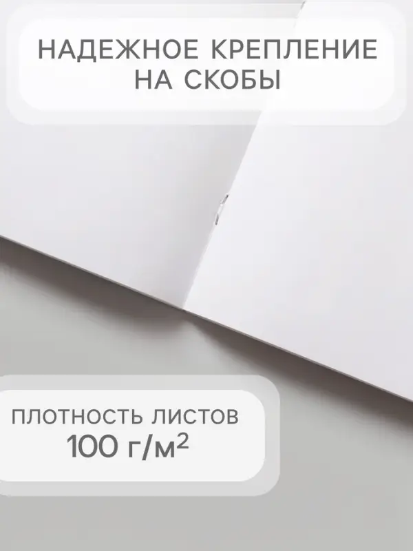 Альбом для рисования А4, 12 листов, на скобе, Hatber ECO &laquo;Пушистое счастье&raquo;, МИКС