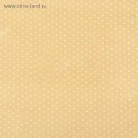 Бумага упаковочная крафт «Для тебя», белый горох, 50 х 70 см Бумага упаковочная крафт «Для тебя», белый горох, 50 х 70 см