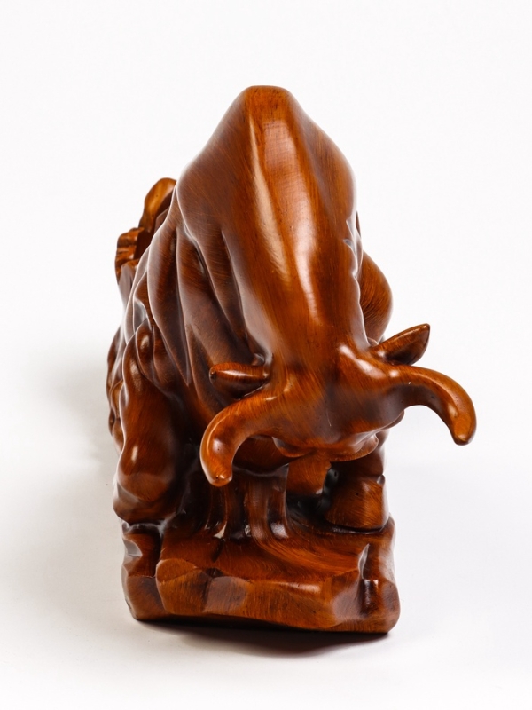 Подставка для бутылки  Подставка для бутылки "Бык" под дерево, 49.11.22см