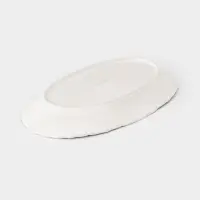 Блюдо сервировочное &laquo;Сьюзен&raquo;, 25&times;15&times;2.5 см, керамика, белое