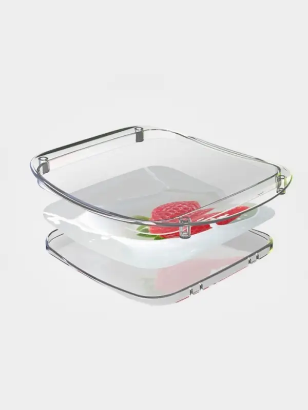 Монетница пластиковая OPTIMA, 17&times;20.5&times;1.5, прозрачная