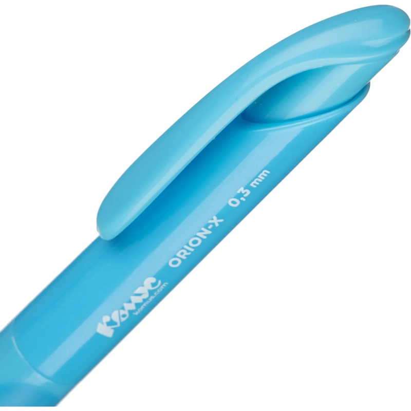 Ручка шариковая автомат. Комус Orion-X 0,3мм син,манж,KB179800