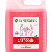 Гель для мытья посуды SYNERGETIC сочный гранат, 5 л