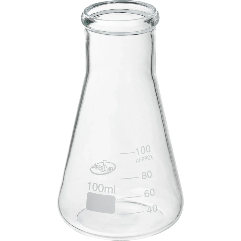 Колба коническая КН-3-100-34, с дел., ТС,&nbsp; ГОСТ 25336-82 Apexlab
