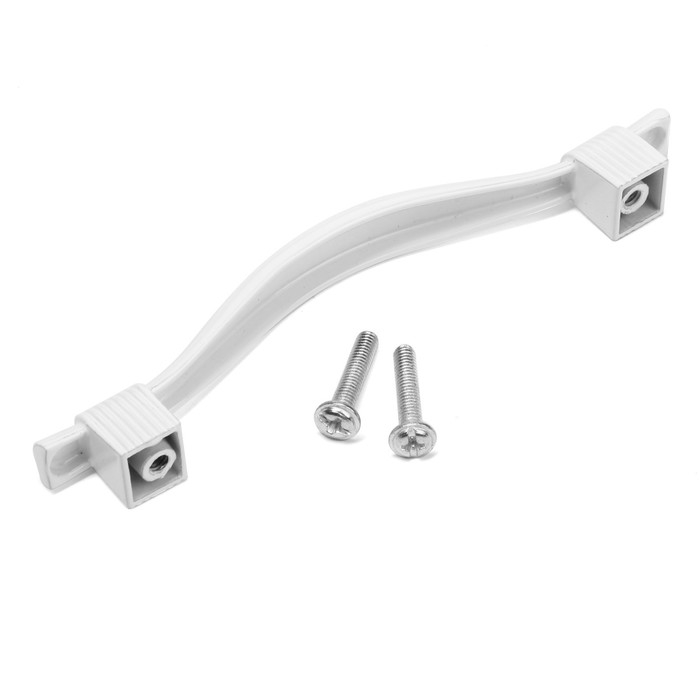 Ручка-скоба CAPPIO RSC018, цинк, м/о 96 мм, цвет белый, 4 шт.