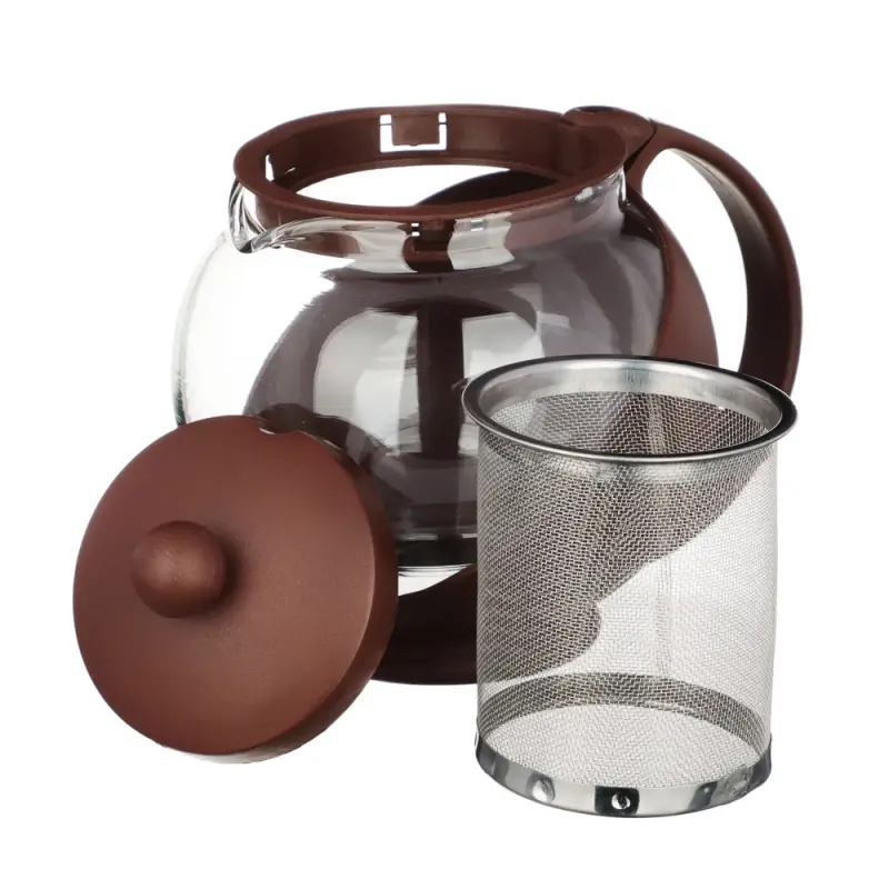 VETTA Чайник заварочный 500мл, ситечко из нержавеющей стали, стекло, полипропилен