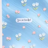 Бумага упаковочная крафт &laquo;Ты прекрасна&raquo;, 50&times;70 см