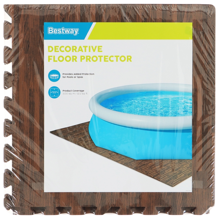 Коврик декоративный под бассейн, 50 x 50 см, 12 штук, 58712 Bestway Коврик декоративный под бассейн, 50 x 50 см, 12 штук, 58712 Bestway