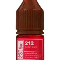 Пищевой краситель жирорастворимые, бабл гам, 12 мл