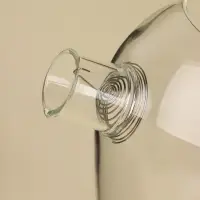 Чайник SL-Home &laquo;Эко&raquo;, 1 л, 18&times;11&times;17.5, с пробковой крышкой, стекло, прозрачный