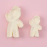 Печати для теста и мастики новогодние Доляна &laquo;Пряничный человек&raquo;, набор 2 шт., пластик, молочные