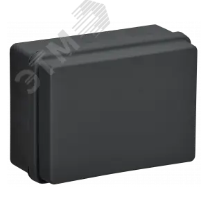 Коробка распаячная КМ41242 для открытой проводки  150х110х70мм IP55 10 гермовводов черная (RAL 9005)IEK