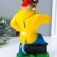 Копилка для денег &laquo;Бык музыкант&raquo;, цветной, 28&times;14&times;12 см