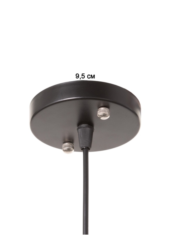 Светильник Светильник "Чикаго" 1х40Вт Е27 черный/коричневый 24,5х24,5х44(144)см