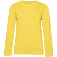 Свитшот женский BNC Inspire (Organic), желтый, размер L