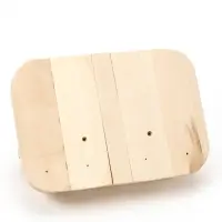 Полка - вешалка "С легким паром" (лист) 4 крючка 32х22х8,5 см