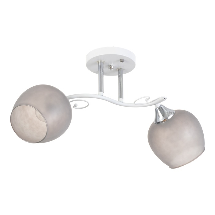 Люстра Люстра "Либи" 2х60Вт Е27 Белый 47х15,5х24см