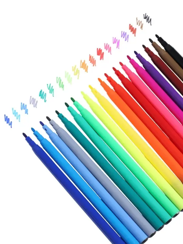 Фломастеры Calligrata, 18 цветов, в блистере, вентилируемый колпачок