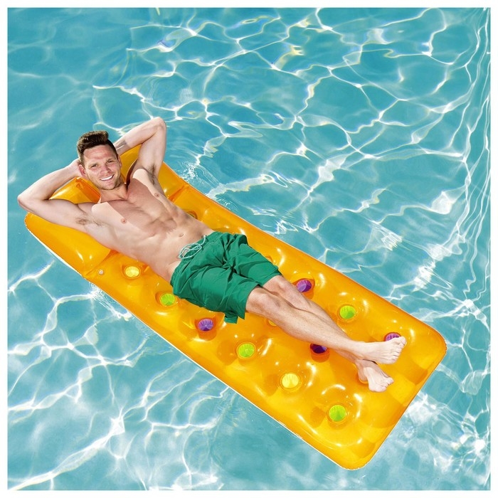 Матрас для плавания, 188 х 71 см, цвет МИКС, 43014 Bestway Матрас для плавания, 188 х 71 см, цвет МИКС, 43014 Bestway