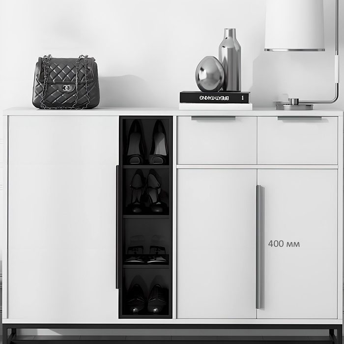 Ручка CAPPIO RT001, L=400 мм, м/о 256 мм, цвет графит, 4 шт. Ручка CAPPIO RT001, L=400 мм, м/о 256 мм, цвет графит, 4 шт.