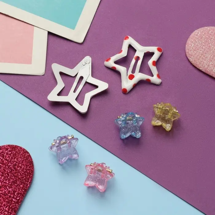 Набор для волос Набор для волос "Маленькая звездочка" (2 невидимки,4 крабика) точка