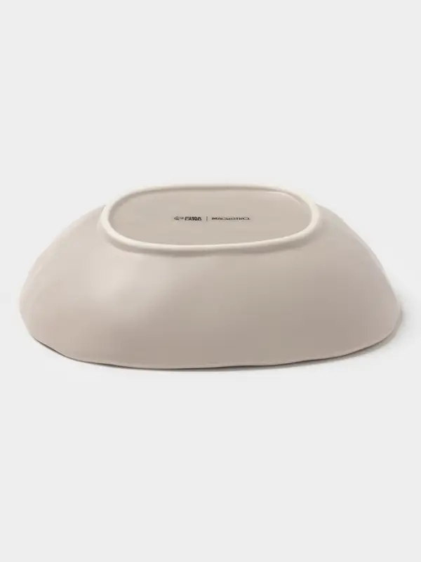 Салатник Magistro Potter, 830 мл, d=19.9 см, фарфор, светло-серый