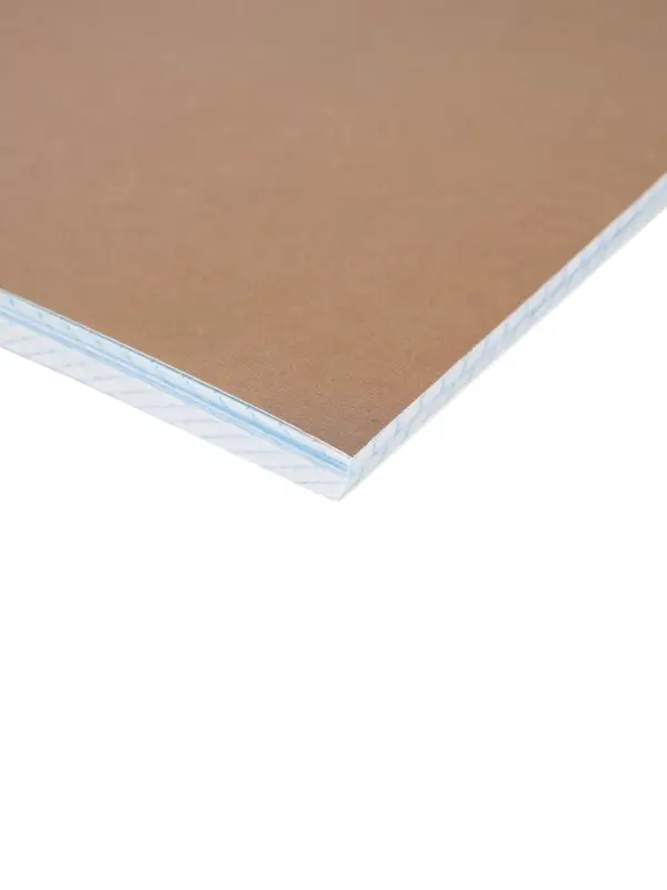 Тетрадь в клетку, А4, 96 л., на скрепке, блок №1 &laquo;Коричневая&raquo;