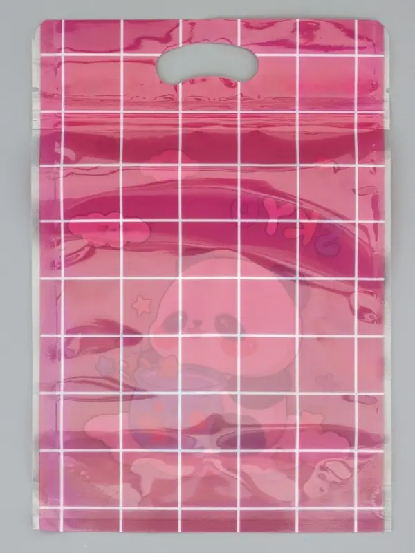 Пакет подарочный, с zip-lock застежкой, &laquo;Панда на луне&raquo;, 15&times;23&plusmn;1 см МИКС